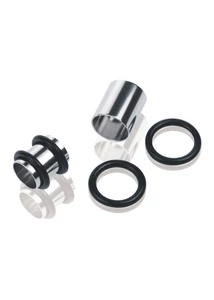 Piercing, Tágító (cső), menet nélküli, 316L orvosi acél