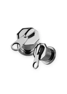 Piercing, Tágító (dugó), belső menetes, 316L orvosi acél