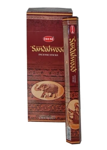 Füstölő, HEM Sandalwood, 20 szál