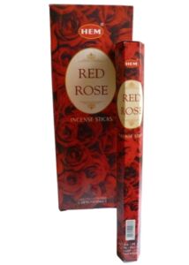 Füstölő, HEM Red Rose (Vörös rózsa), 20 szál