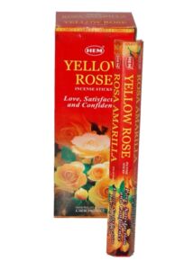 Füstölő, HEM Yellow Rose, 20 szál