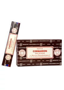 Satya Cinnamon (Fahéj), prémium füstölő, 15 gr