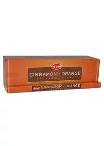 Füstölő, HEM Cinnamon-Orange, 8 szál