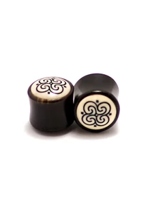 Piercing, Szaru fültágító, 12 * 11 mm