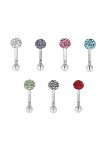 Piercing, Szemöldökékszer, 316L orvosi acél