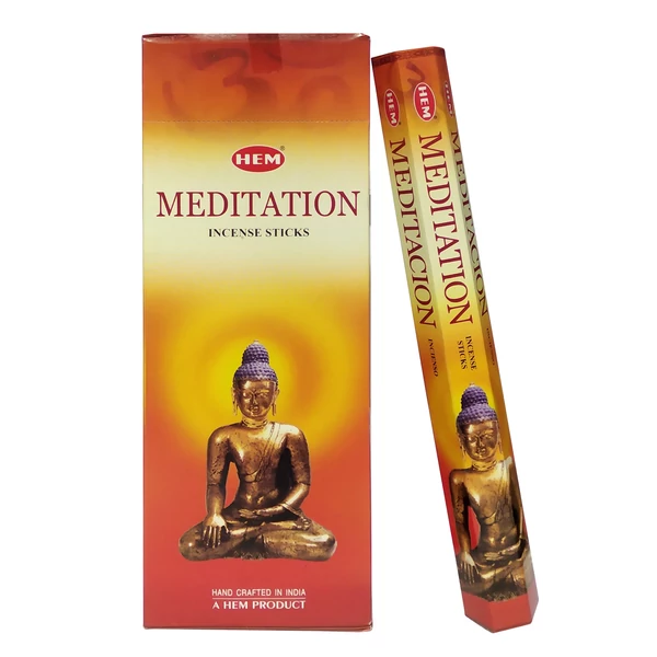 HEM Meditation füstölő, 20 szál