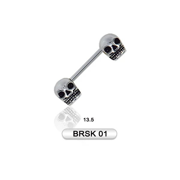 Piercing, Mellékszer figurával, 316L orvosi acél