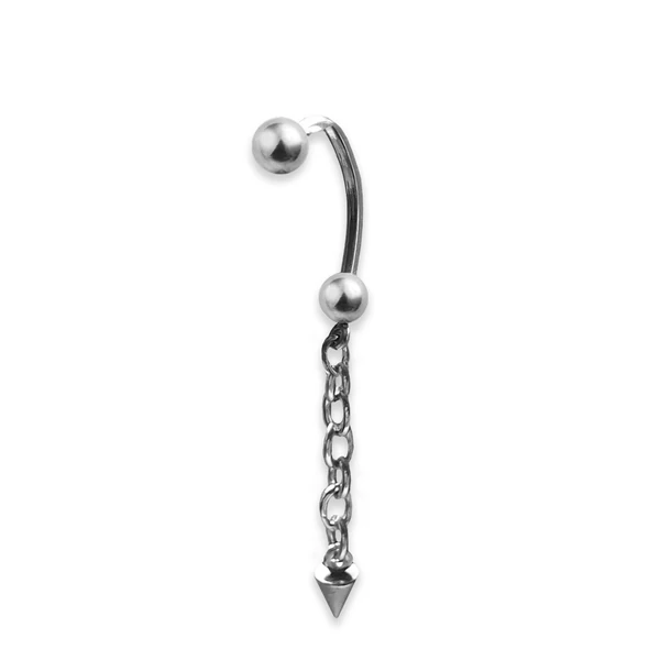 Piercing, Köldökékszer, Fülékszer  316L orvosi acél szárral