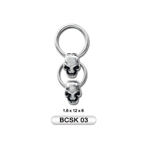 Piercing, Extrém karika formájú,
316L orvosi acél ékszer