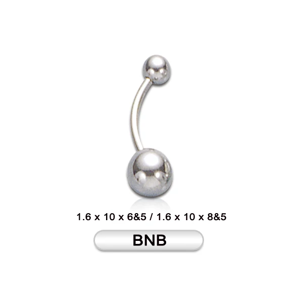 Piercing, Köldökékszer, 316L orvosi acél