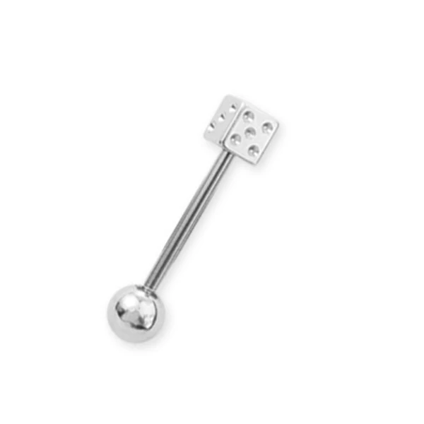 Piercing, Nyelvékszer, 316L orvosi acél