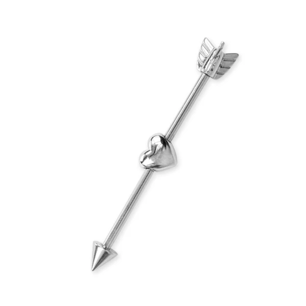 Piercing, Industrial szív formával