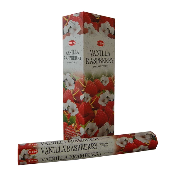 Füstölő, HEM Vanilla Raspberry, 20 szál