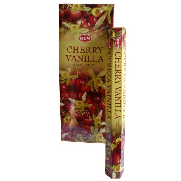 Füstölő, HEM Cherry Vanilla, 20 szál