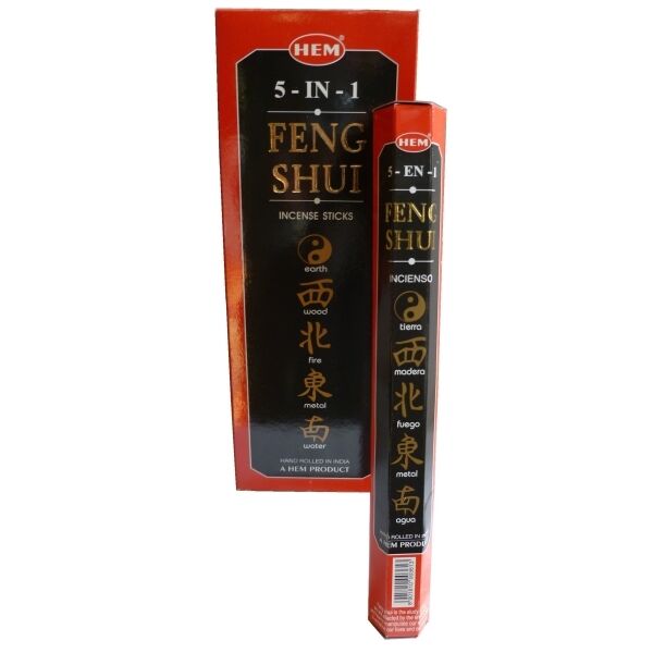Füstölő, HEM Feng Shui 5in1, 20 szál