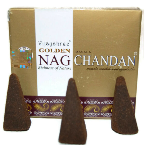 Golden Nag Chandan, prémium füstölőkúp