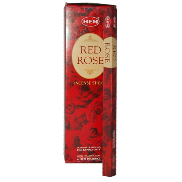 Füstölő, HEM Red Rose, 8 szál