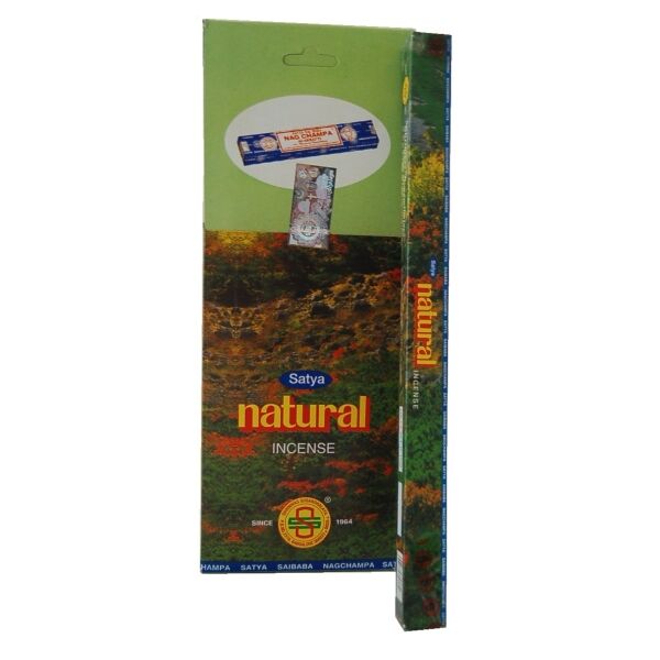 Satya Natural, prémium füstölő, kisdobozos (hosszú szálas) 10 gr