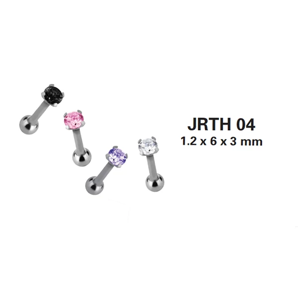 Piercing, Tragus, 316L orvosi acél
