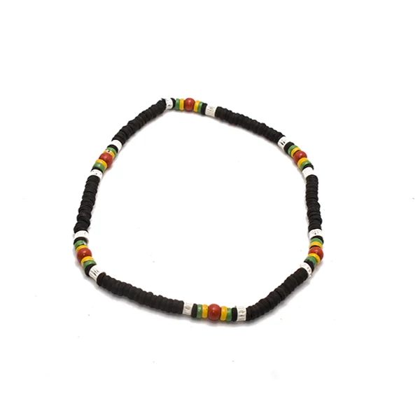 Nyaklánc, rasta színű
