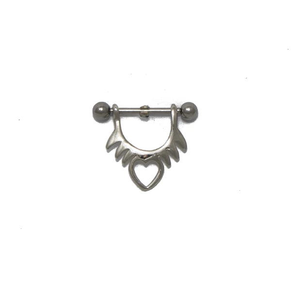 Piercing, Mellékszer, 316L orvosi acél szárral